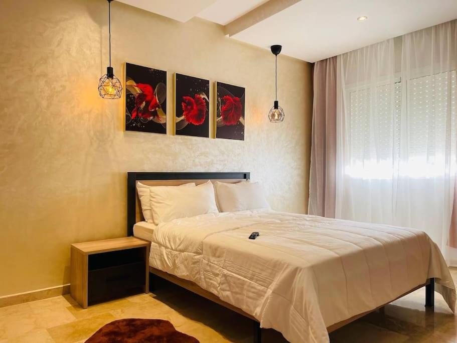 A 2 Minutes De Casa Finance City, Appartement Avec 2 Chambres Casablanca Exteriör bild