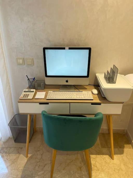 A 2 Minutes De Casa Finance City, Appartement Avec 2 Chambres Casablanca Exteriör bild